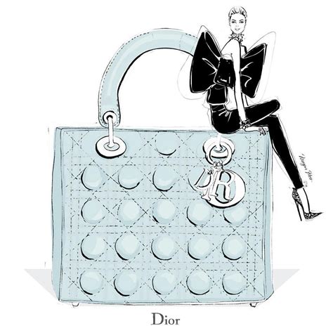 the making of lady dior|Dior freestyle drawing.